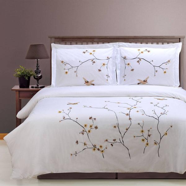 Superior Blossom Duvet Cover Set