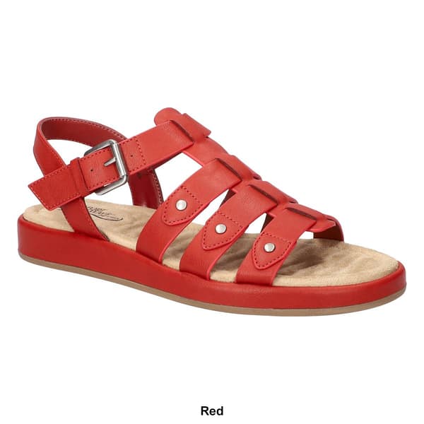 Womens Easy Street Chirp Gladiator Platform Sandals