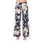 Womens White Mark Floral Print Palazzo Pants - image 1