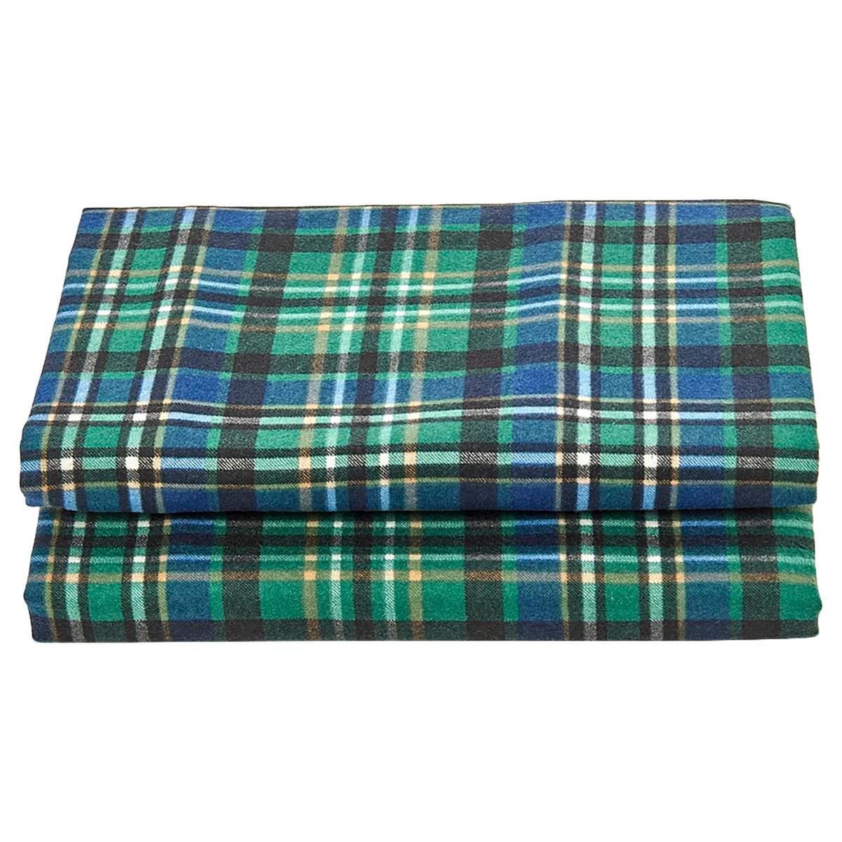 Ashley Cooper(tm) Tyrone Plaid Flannel Sheet Set