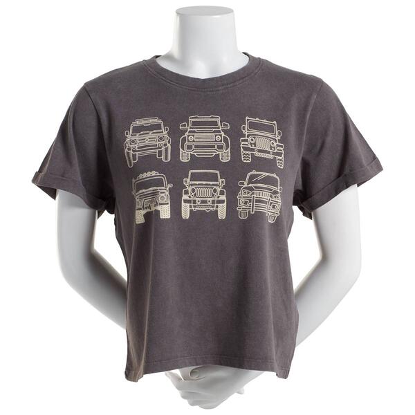 Juniors Attitude Not Included The 4X4 Graphic Tee - image 