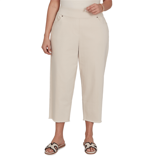 Plus Size Alfred Dunner Camden Market Super Stretch Pull On Jeans - image 