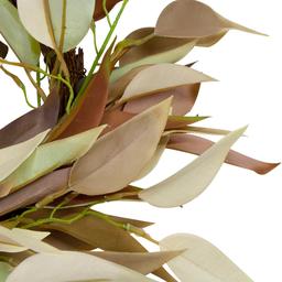 Northlight Seasonal 22in. Neutral Fall Colored Leaves Wreath