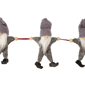 Northlight Knitted Winter Gnomes Christmas Garland - image 4