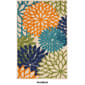 Nourison Aloha Rectangular Large Floral Area Rug - image 6