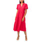 Womens MSK Short Sleeve Crinkle Twill Tier Maxi Dress - image 1