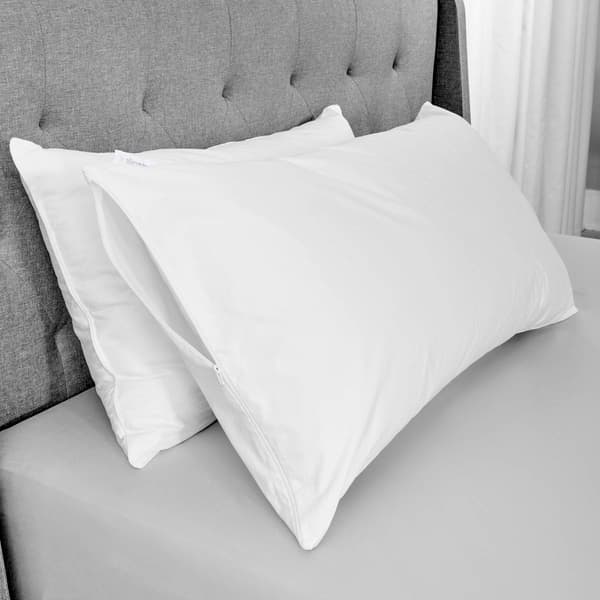 AllerEase Waterproof Allergy Pillow Protector