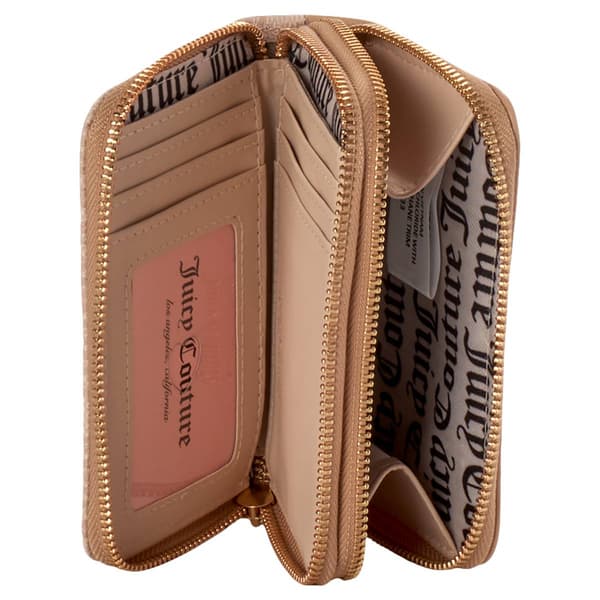 Womens Juicy Couture Summer Garden Double Zip Around Wallet