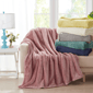 VCNY Home Avery Pure Solid Ultra-Plush Warm Antimicrobial Throw - image 2