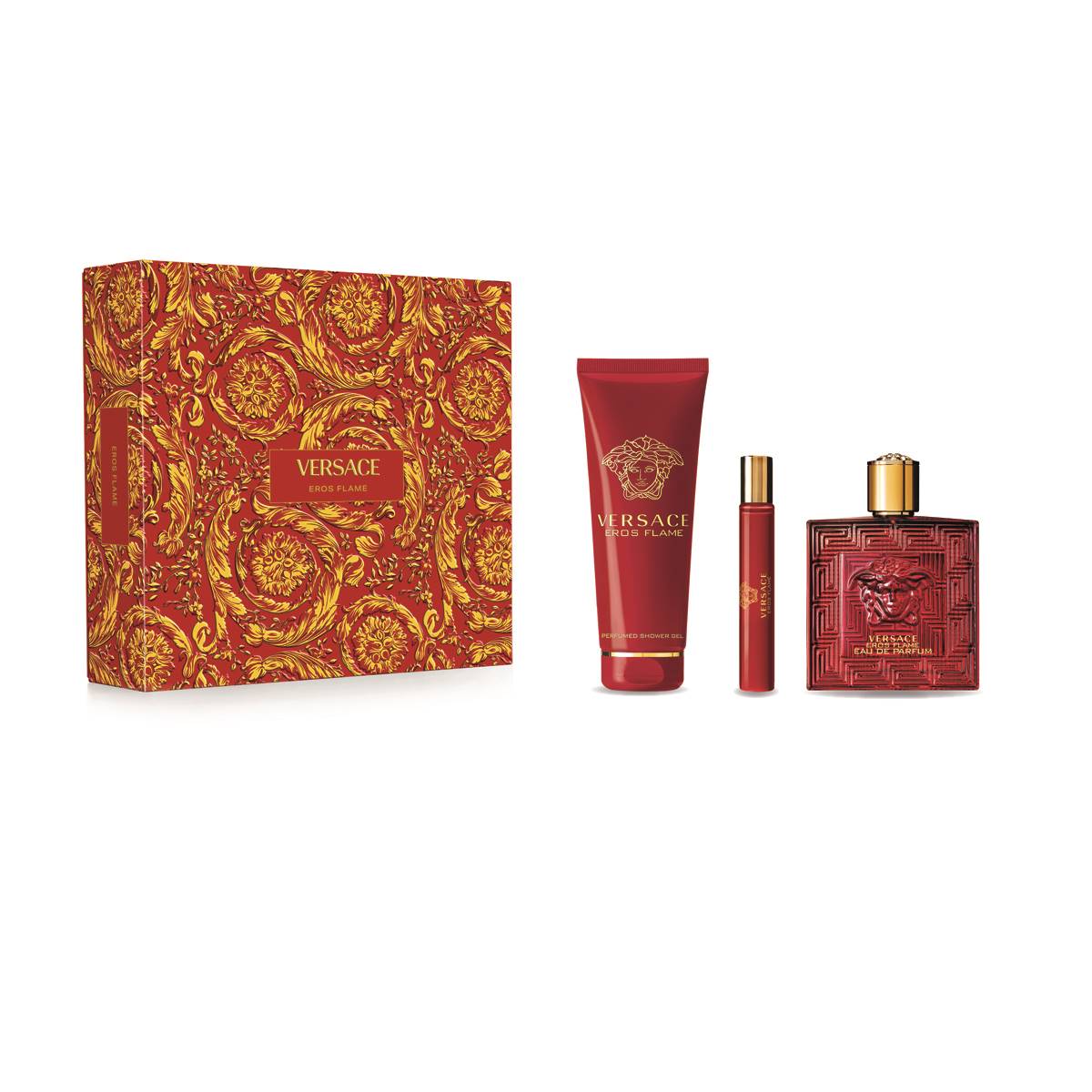 Versace Eros Flame 3pc. Gift Set  - $170 Value