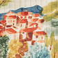 Petite Alfred Dunner Tuscany Tuscan Landscape Scenic Blouse - image 6