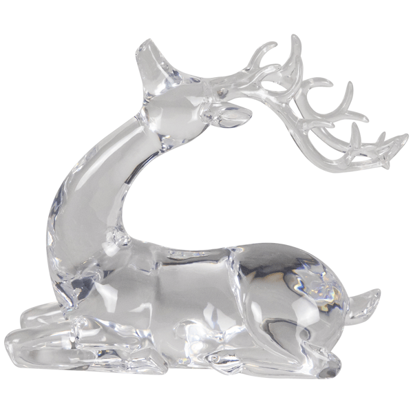 Northlight Laying Acrylic Deer Christmas Decoration