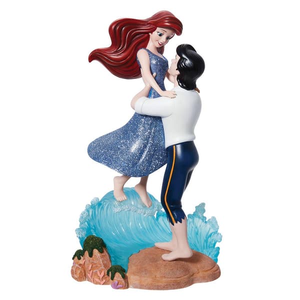 Enesco Disney Showcase Ariel & Eric Figurine - image 