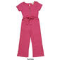 Girls (7-12) Dream Girl Ribbed Self Belt Jumper w/ Buttons - image 2