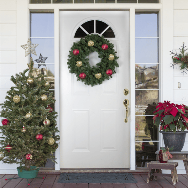 Northlight 24in. Colorado Spruce Christmas Wreath