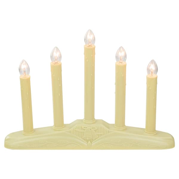 Northlight Seasonal 14.5in. Christmas Chandelier Candle Lamp - image 