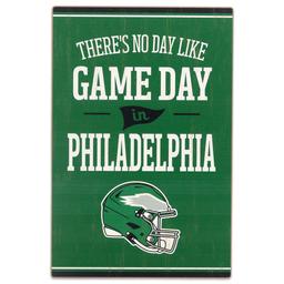 Open Road Eagles Gameday Vertical Wood