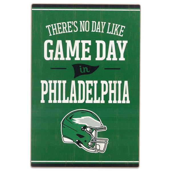 Open Road Eagles Gameday Vertical Wood - image 