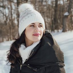 Womens MUK LUKS(R) Mixed Yarn Cuff Cap