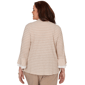 Plus Size Alfred Dunner Grand Bazaar Stripe Two in One Blouse - image 2