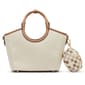 Anne Klein Small Tote with Graphic Tile Pouch - image 6