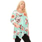 Plus Size White Mark Scoop Neck Tunic Top - image 12