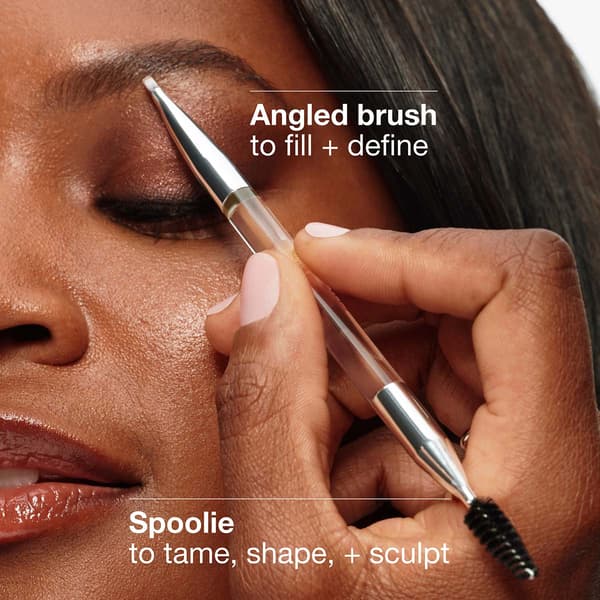 Clinique Dual-Ended Angled Eyebrow Brush