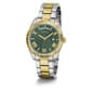 Womens Guess Two-Tone Coin Edge Bezel Watch - GW0308L5 - image 5
