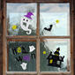 Northlight Seasonal Haunted House Halloween Gel Window Clings - image 2