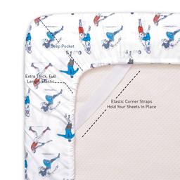 Sweet Home Collection Kids Fun & Colorful Sports Sheet Set