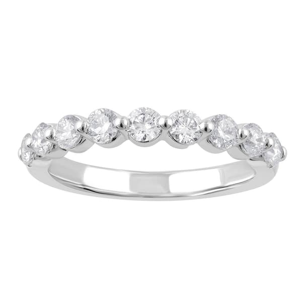 Nova Star&#40;R&#41; 3/4ctw. White Gold Lab Grown Diamond Wedding Band