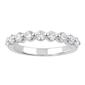 Nova Star&#40;R&#41; 3/4ctw. White Gold Lab Grown Diamond Wedding Band - image 1