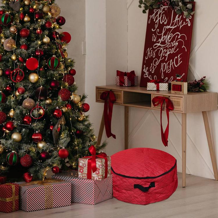 Northlight Seasonal 2-in-1 Garland & Wreath Storage Bag