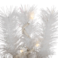 Northlight 36in. LED White Alaskan Pine Christmas Wreath - image 5