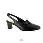 Womens Easy Street Choice Faux Leather Slingback Pumps - image 6