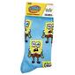 Mens Crazy Socks SpongeBob Crew Socks - image 1