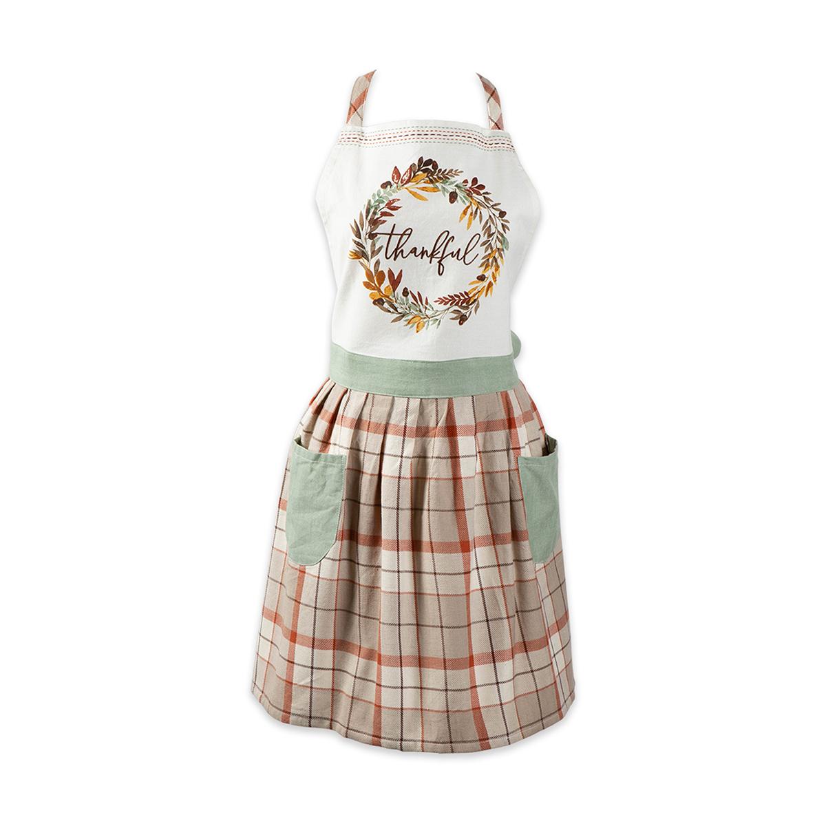DII® Thankful Autumn Wreath Printed Apron
