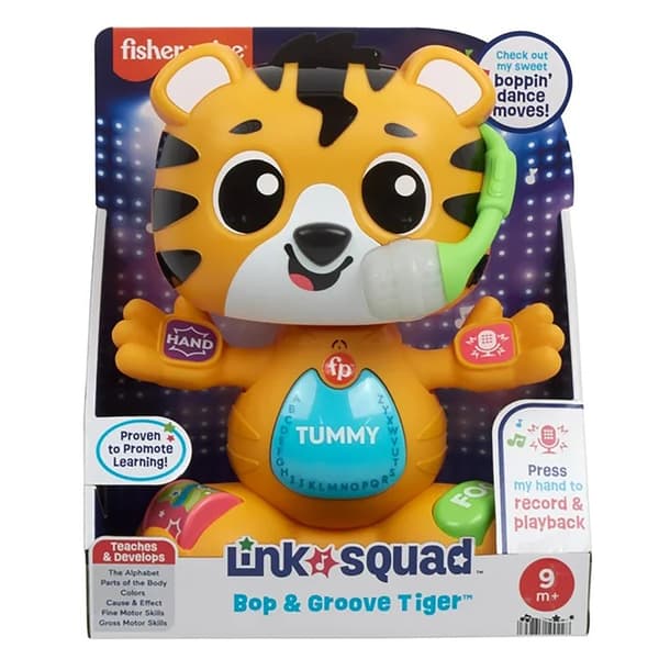 Fisher-Price&#174; Link Squad Bop & Learn Tiger