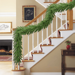 Puleo International 20ft. Mountain View Spruce Christmas Garland