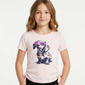 Girls (7-16) Dream Girl Sunglass Dog w/ Necklace Short Sleeve Tee - image 1