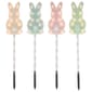 Northlight Seasonal 4ct Pastel Bunny Easter Pathway Stakes Lights - image 1