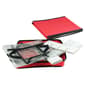 Northlight Seasonal 12in. Red & Clear Ornament Storage Bag - image 2