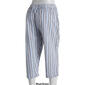 Womens Jordana Rose Seersucker Capri Pants - image 2