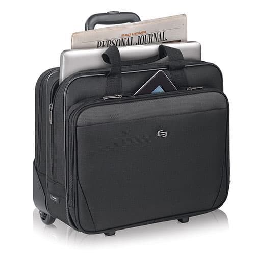 Solo Classic Rolling Case - Black