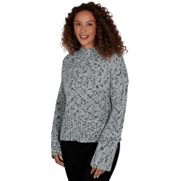 Plus Size Skye’s the Limit Fashion Essentials Speckled Sweater