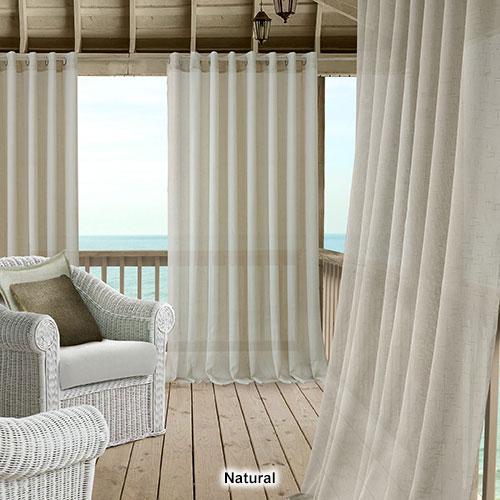 Elrene Carmen Indoor/Outdoor Grommet Curtain Panel