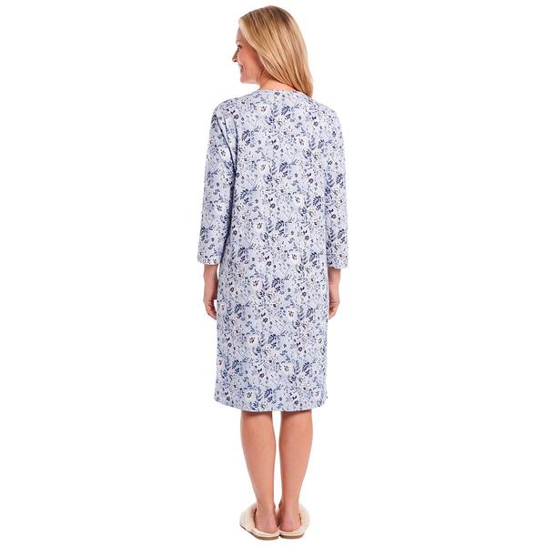 Womens Elizabeth & Nicole Ditsy Floral Waltz Nightgown