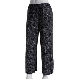 Womens Hanes&#40;R&#41; Floral Capri Pajama Pants