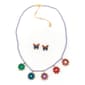 Kids Lil'' Ashley Flower Power Charm Necklace & Earrings Set - image 1