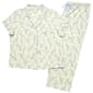 Womens Laura Ashley® Short Sleeve Floral Boxy Capris Pajama Set - image 1
